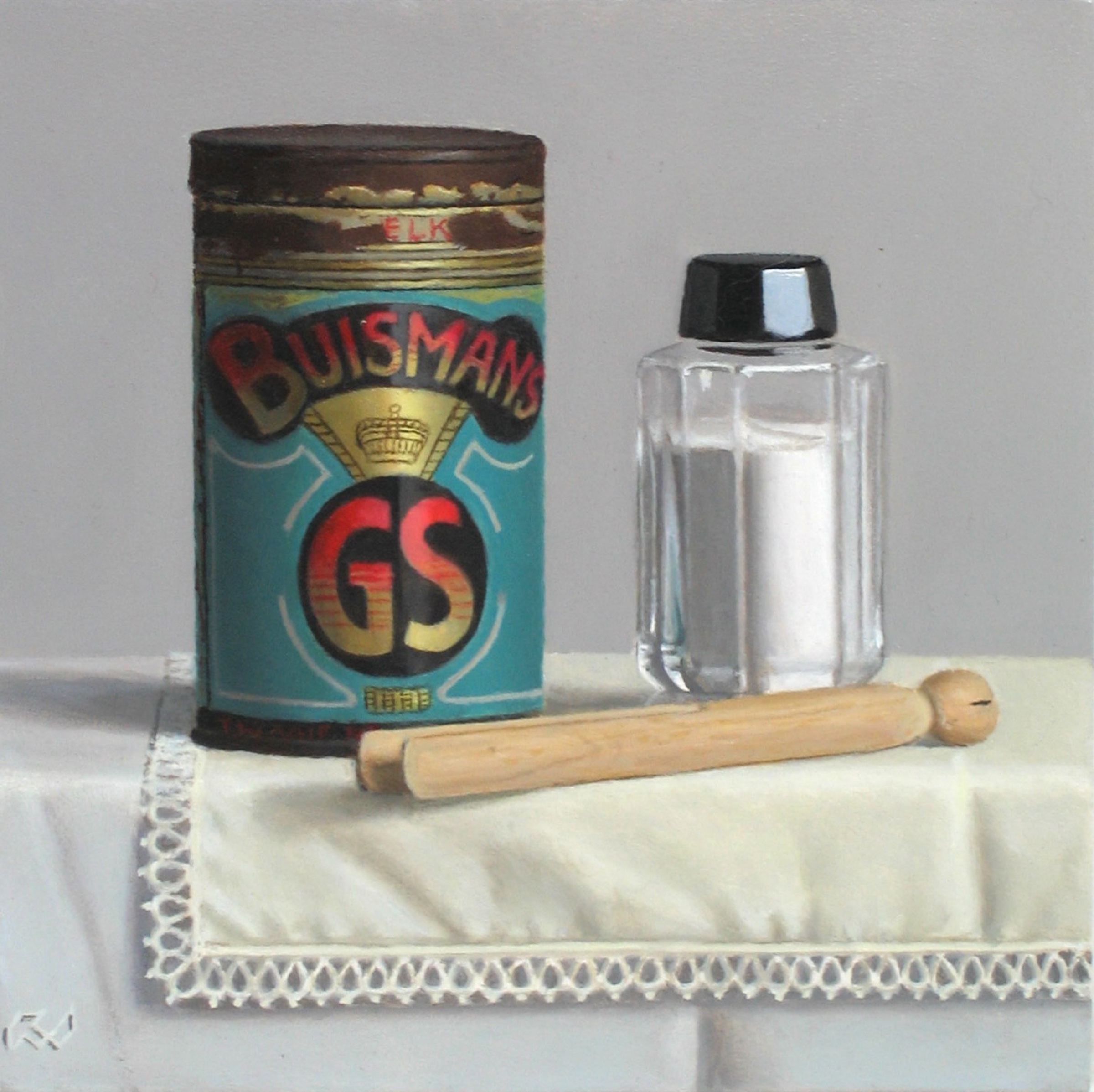 Klaas Wiedijk, Buisman — Miniatures, Oil on panel