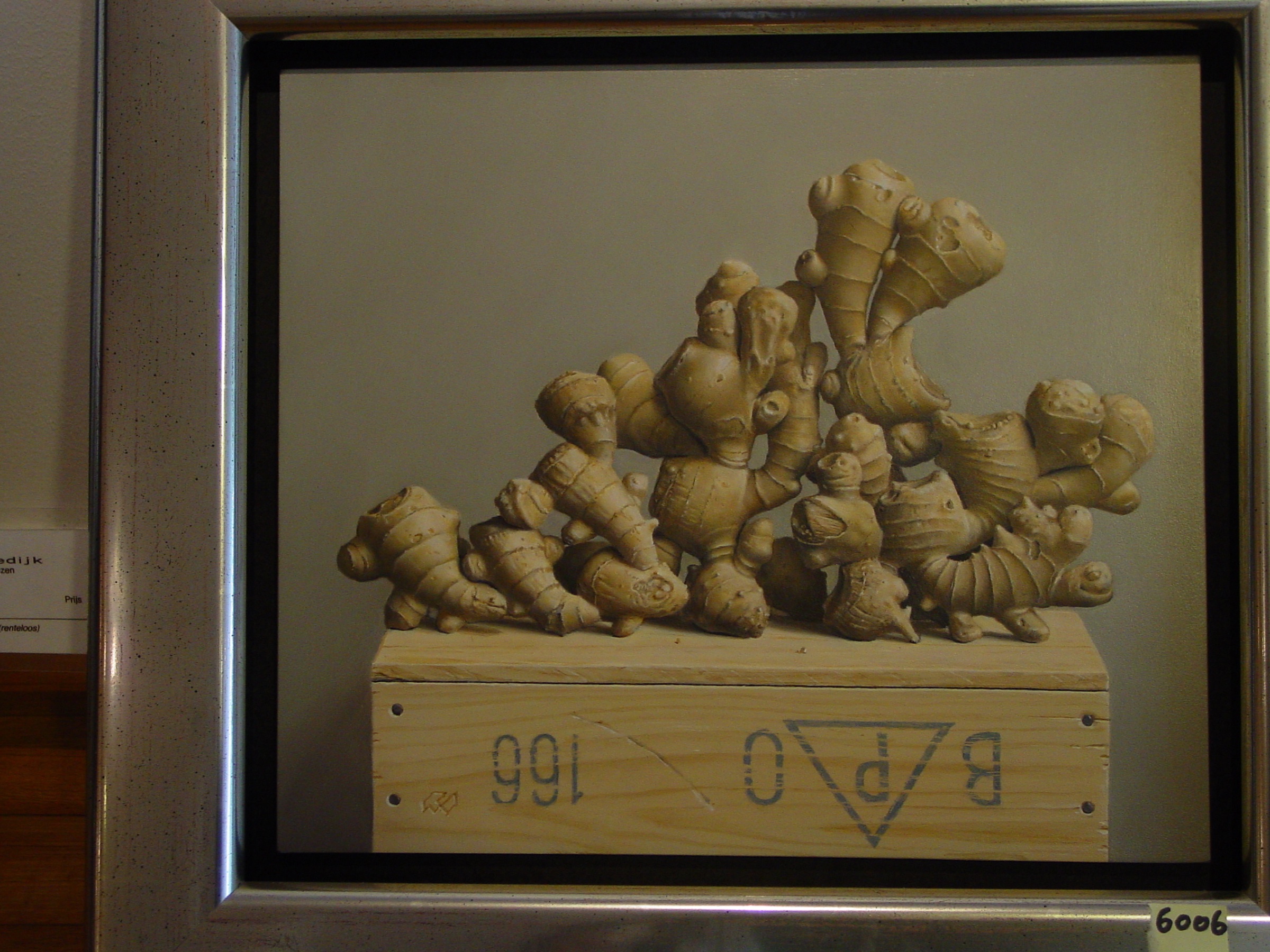 Klaas Wiedijk, Gember (Ginger) — Still life, Oil on panel