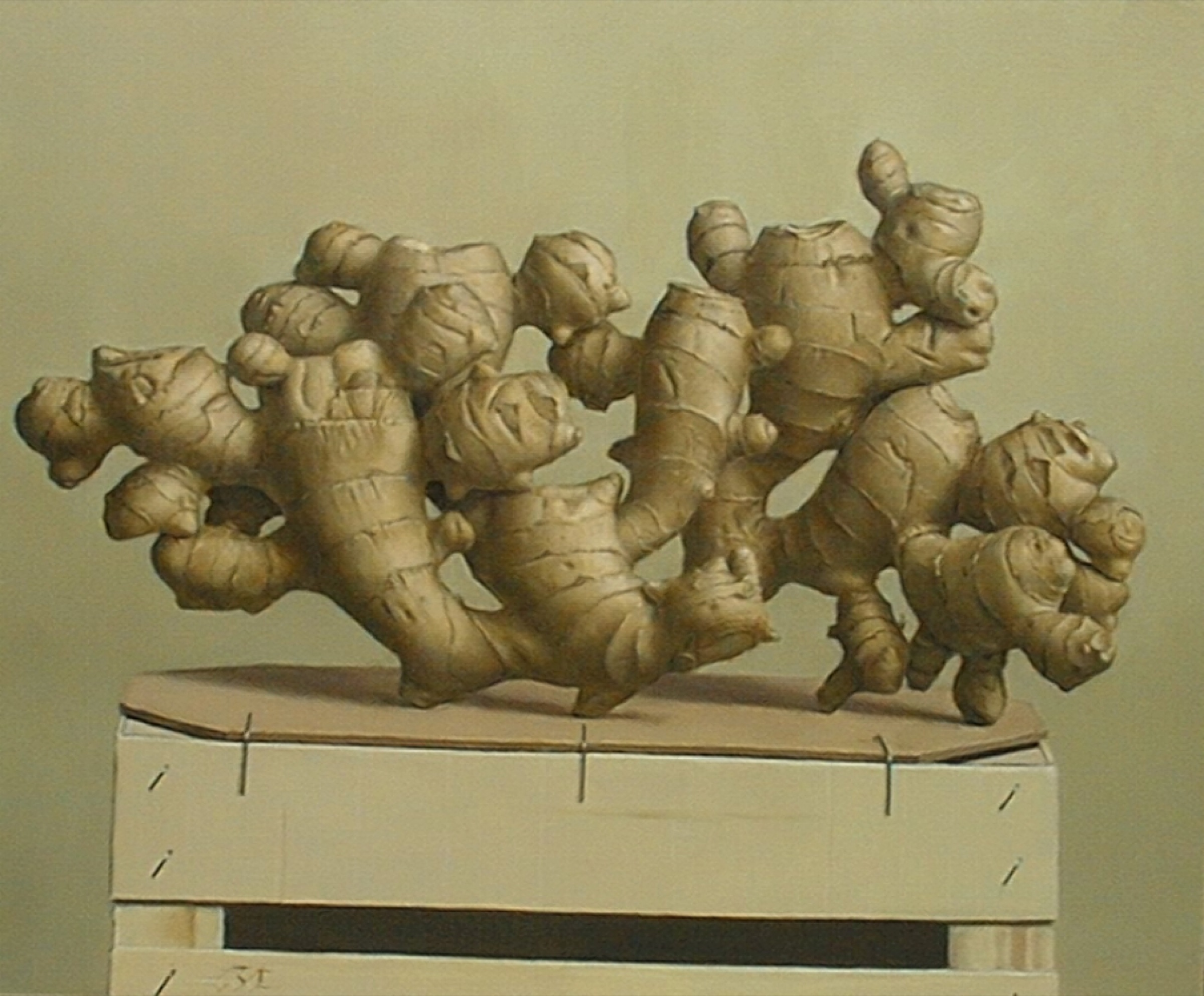 Klaas Wiedijk, Gember (Ginger) — Still life, Oil on panel